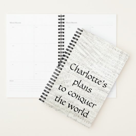 Muziekplanner Planner (Display)