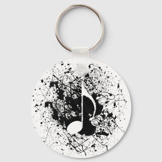 Muziekplatform Sleutelhanger (Voorkant)
