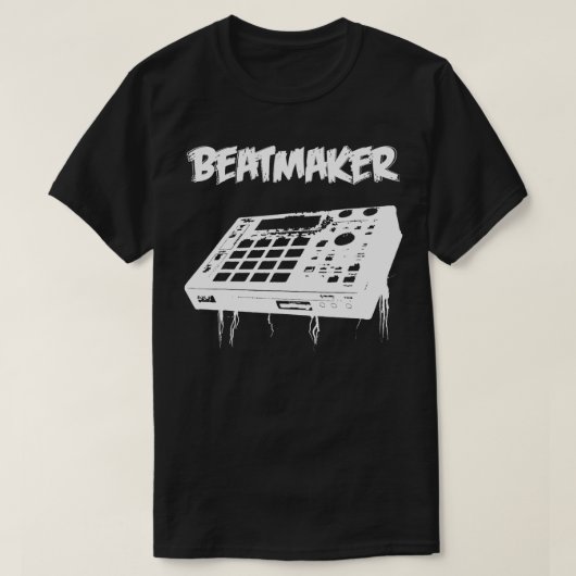 Muziekproducent Beatmaker T-shirt (Design voorkant)
