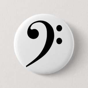 Muziekproducten! Ronde Button 5,7 Cm