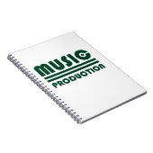Muziekproductie Notitieboek (Rechterzijde)