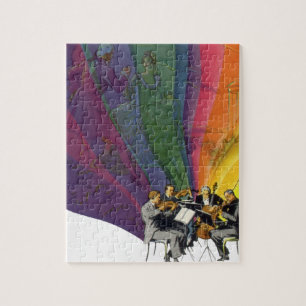 muziekregenboog, Victoriaans paardendansen Legpuzzel