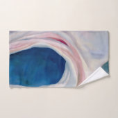 Muziekroze en blauw door O'Keeffe Bad Handdoek (Handdoek)