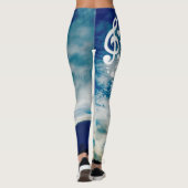 Muziekscènes Leggings (Achterkant)