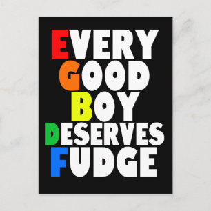 Muziekschaal in regenboog briefkaart