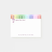 Muziekschool Post-it® Notes (Voorkant)