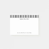 Muziekschool Post-it® Notes (Voorkant)