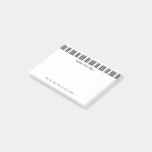 Muziekschool Post-it® Notes (Schuin)