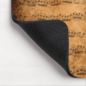 Muziekscore - mousepad muismat (Hoek)