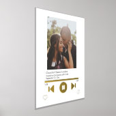 Muziekspeler Aangepaste foto Folie Afdrukken (Laagn)