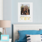 Muziekspeler Aangepaste foto Folie Afdrukken (Insitu (Slaapkamer))