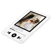 Muziekspeler Eerste Dans Foto Magneet (Linkerzijde)