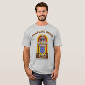  muziekspeler | Jukebox Hero T-shirt (Voorkant volledig)