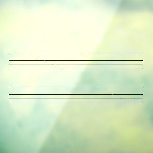 Muziekstations voor het schrijven van muziek droog raamsticker