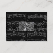 Muzieksterren Visitekaartje (Achterkant)