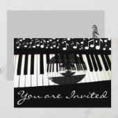 Muziekstijl_ Uitnodiging (Voorkant / Achterkant)