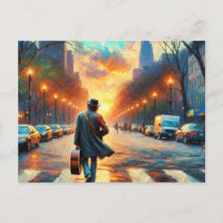 Muziekstraat Briefkaart