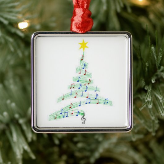 **MUZIEKTEKENS CHRISTMAS TREE * * ORNAMENT (Boom)