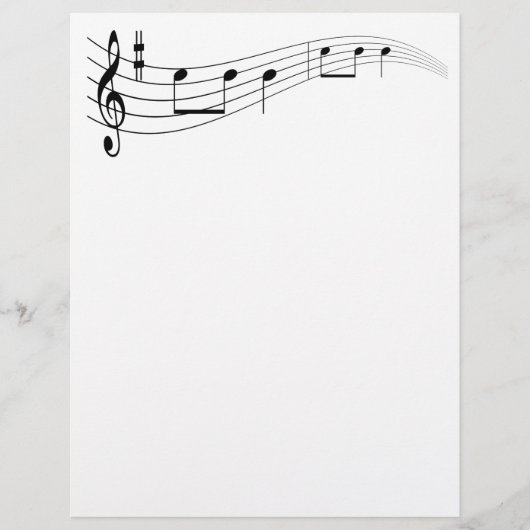 Muziektekst Flyer (Voorkant)