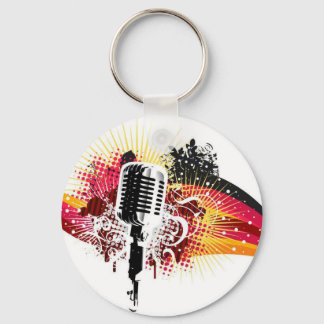 muziekthema sleutelhanger