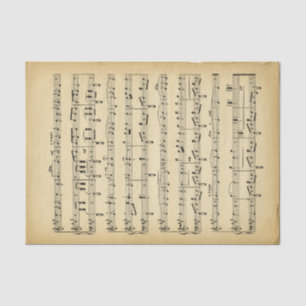 Muziekthema Tissuepapier