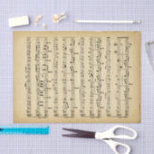 Muziekthema Tissuepapier (Craft)