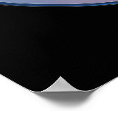 Muziektheoriecirkel van 5th Mandala Poster (Hoek)