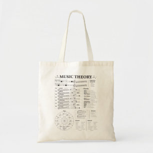 Muziektheoriesmuzikant Muziek Docent EDM School Tote Bag