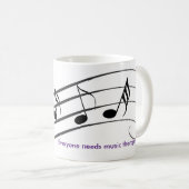 muziektherapie koffiemok (Voorkant rechts)