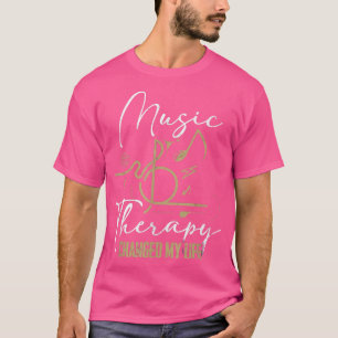 Muziektherapie Patiënt Creative Arts Psychotherapi T-shirt
