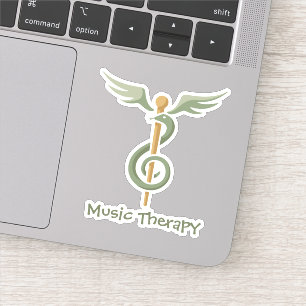 Muziektherapie Sticker