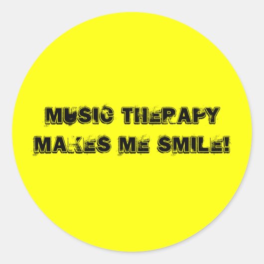Muziektherapie stickers (Voorkant)