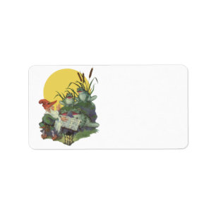  muziektijdschrift Hoesje Art, Etude Frog Choir Etiket