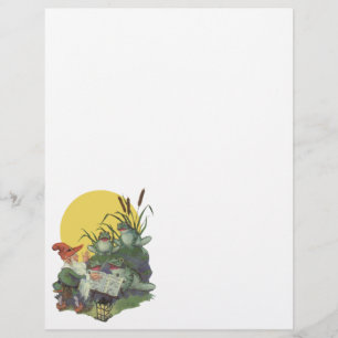 muziektijdschrift Hoesje Art, Etude Frog Choir Flyer