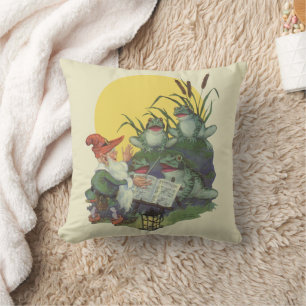  muziektijdschrift Hoesje Art, Etude Frog Choir Kussen