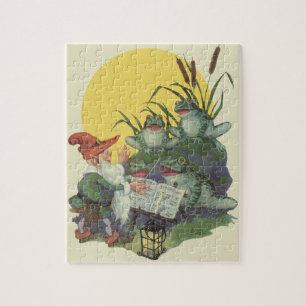  muziektijdschrift Hoesje Art, Etude Frog Choir Legpuzzel