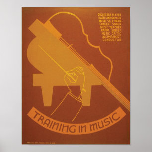 Muziektraining Poster