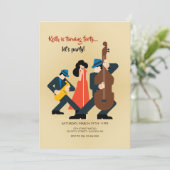 Muziektrio Kaart (Staand voorkant)