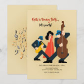 Muziektrio Kaart (Voorkant / Achterkant)