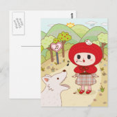 Muziekvermogen smelten briefkaart (Voorkant / Achterkant)