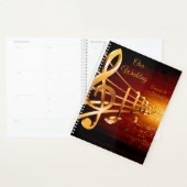 Muziekvieringsthema's Planner (Display)