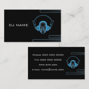 muziekvisitekaartje DJ Visitekaartje