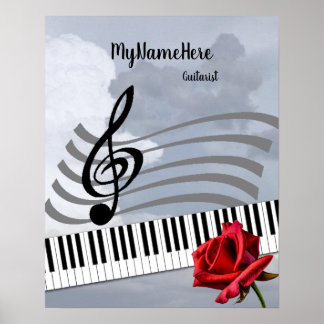 Muziekwaardering en -talent personaliseren poster