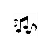 muziekwitte achtergrond rubberstempel (Afrduk)