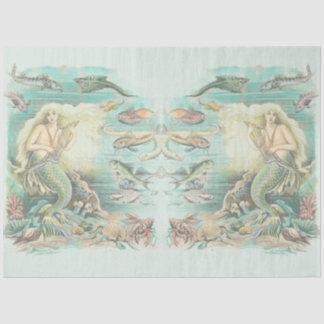 muziekzeemeermin onder Zee Tissuepapier