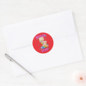 Muzikale Beer Sticker (Envelop)