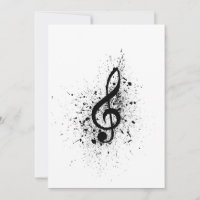 Muzikale bladmuziek muzieknoten patroon. Muziek