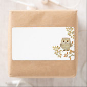 Muzikale Boom Uil Label (Insitu)