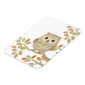 Muzikale Boom Uil Premium Flexi Magnet Magneet (Linkerzijde)