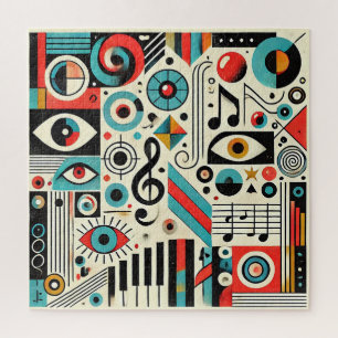 Muzikale en Artistieke Elementen Legpuzzel
